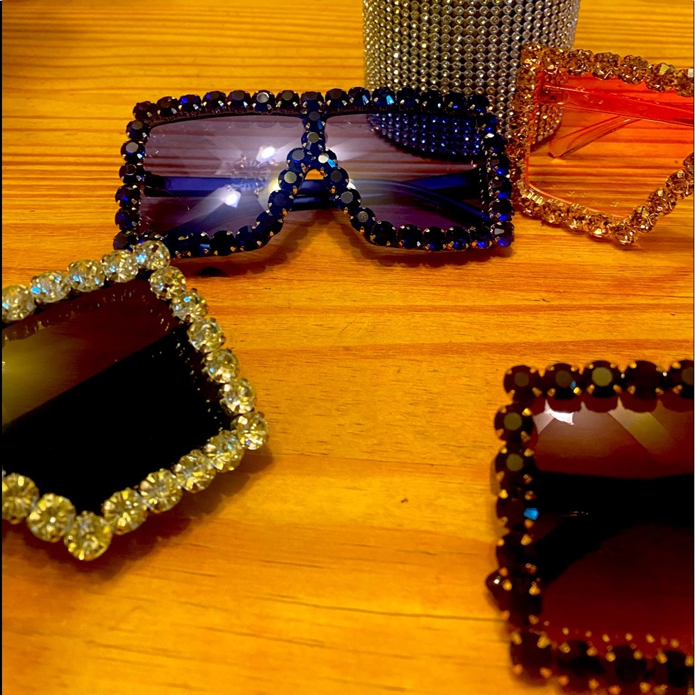 Rhinestones girl sunglasses